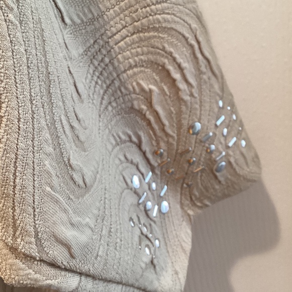 JM Collection Woman’s jacket size 1x beige - Picture 4 of 7